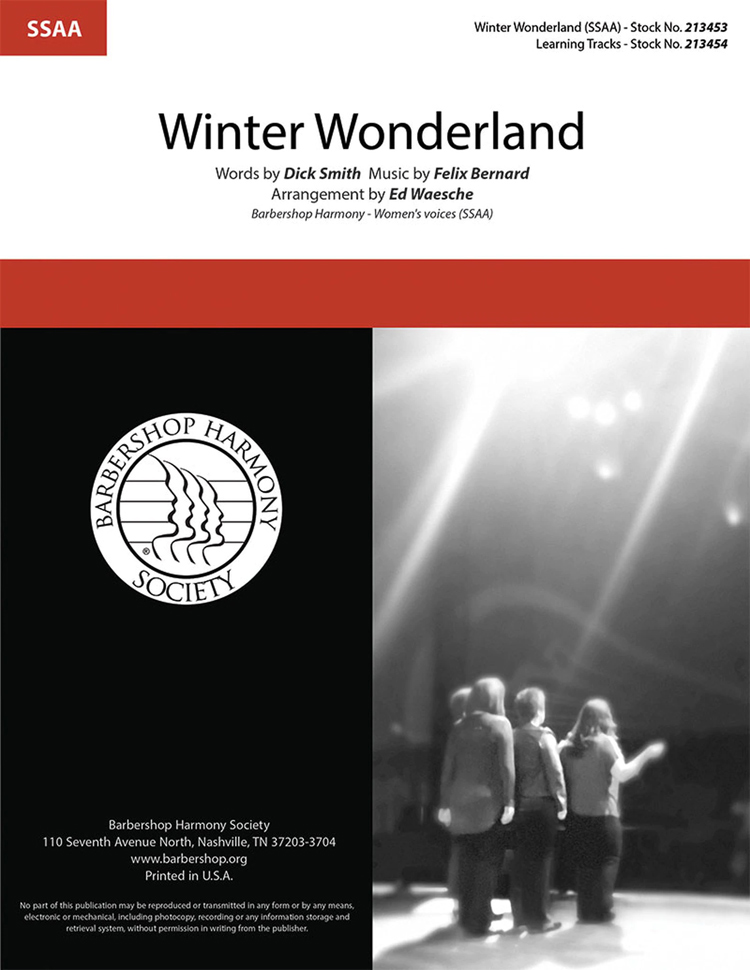 Winter Wonderland : SSAA : Ed Waesche : Sheet Music : 00362291