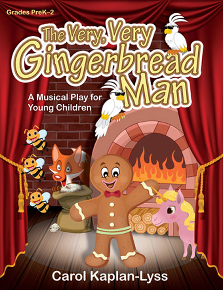 Carol Kaplan-Lyss : The Very, Very Gingerbread Man : Songbook & CD : 75/1041H