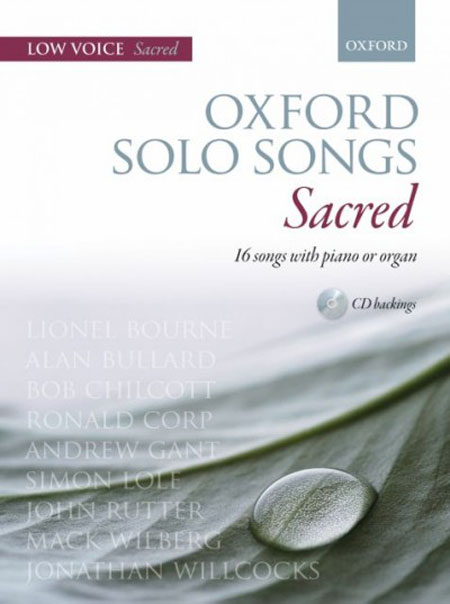 Various Composers : Oxford Solo Songs: Sacred - Low Voice : Solo : Songbook & Online Audio : 9780193365803