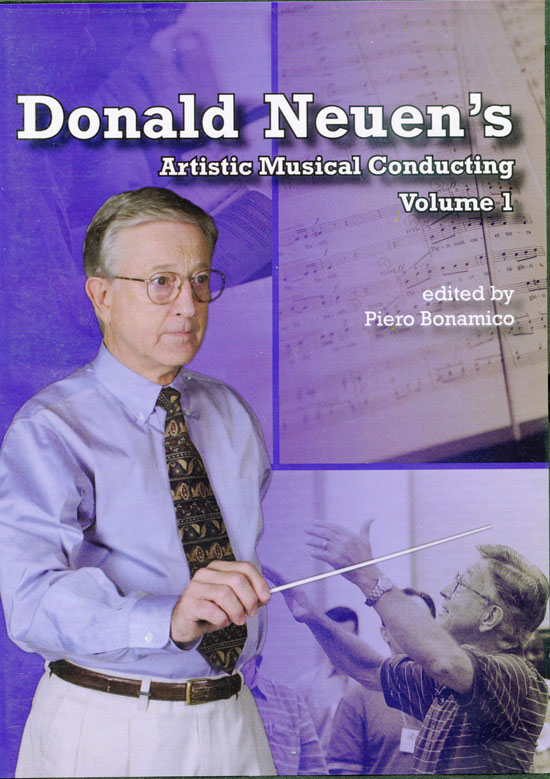 Donald Neuen : Artistic Musical Conducting 1 : DVD : Donald Neuen : 824890-1101-9