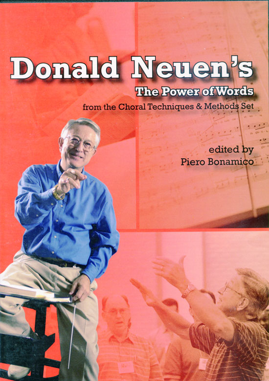 Donald Neuen : The Power of Words : DVD : Donald Neuen : 824890-1107-9