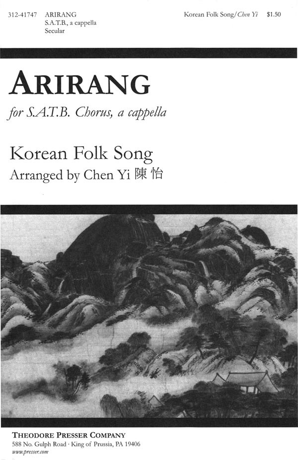 Arirang : SATB : Chen Yi : 1 CD : 312-41747