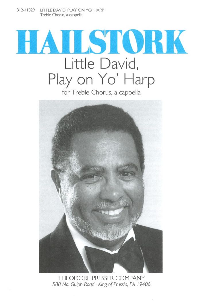 Little David, Play On Yo' Harp : SSA : Adolphus Hailstork : Sheet Music : 312-41829