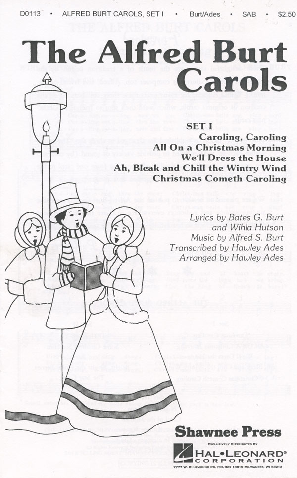 The Alfred Burt Carols - Set 1 SAB : SAB : Hawley Ades : Sheet Music : 35000405 : 747510010968