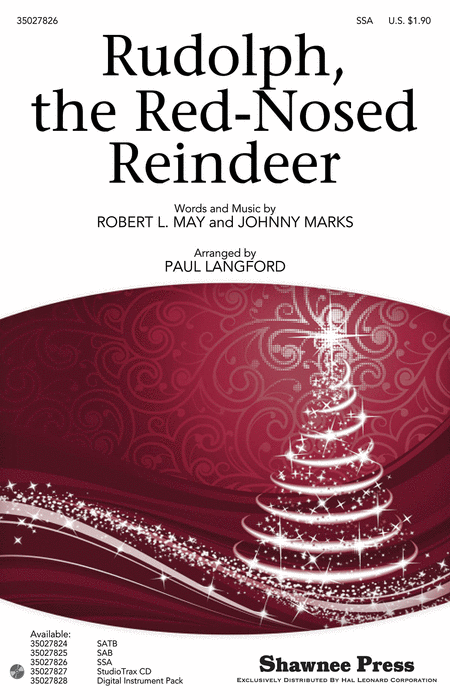 Rudolph the Red-Nosed Reindeer : SSA : Paul Langford : Sheet Music : 35027826 : 884088549961