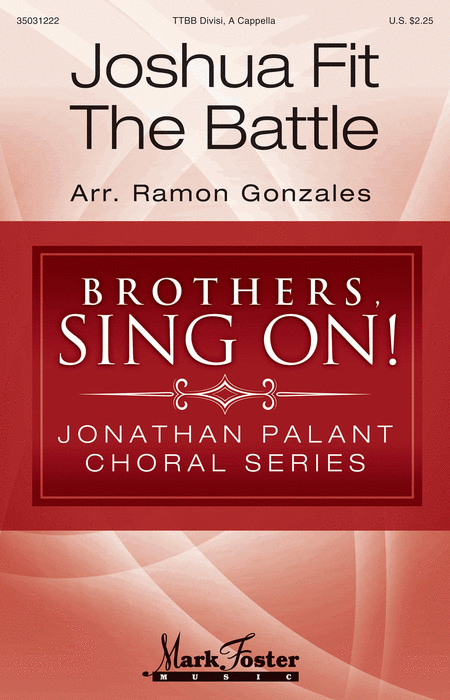 Joshua Fit the Battle : TTBB : Ramon Gonzales : Sheet Music : 35031222 : 888680641917 : 1495073955