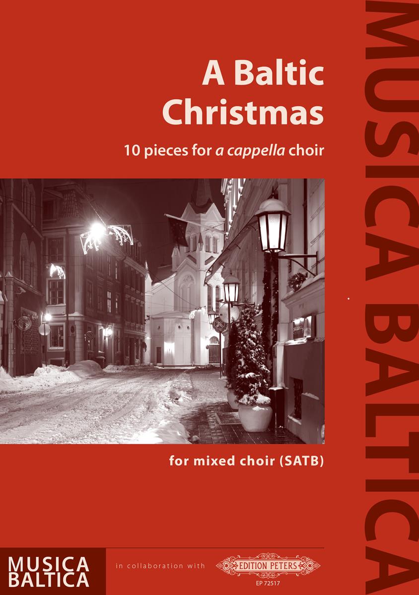 Various : A Baltic Christmas - 10 Pieces for A Cappella Choir : SATB : Songbook : 98-EP72517