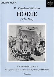 Ralph Vaughan Williams : Hodie (This Day) : SATB : Songbook : Ralph Vaughan Williams : 9780193395510 : 9780193395510