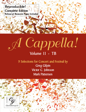 Various Arrangers : A Cappella! Volume 2 : TB : Songbook : CGE162