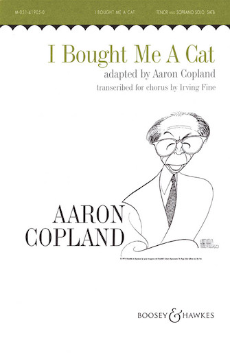 I Bought Me a Cat : TBB : Irving Fine : Aaron Copland : Sheet Music : 48003228 : 073999740578