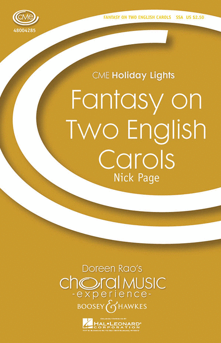 Fantasy on Two English Carols : SSA : Nick Page : Sheet Music : 48004285 : 073999816853