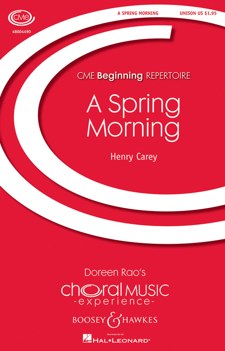 A Spring Morning : Unison : Henry Carey : Sheet Music : 48004490 : 073999858853