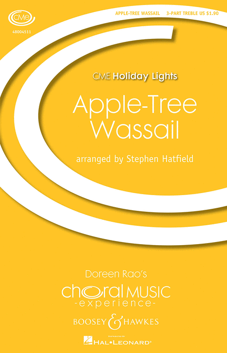 Apple-Tree Wassail : SSA : Stephen Hatfield : Sheet Music : 48004511 : 073999276510