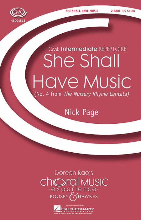 She Shall Have Music : 2-Part : Nick Page : Sheet Music : 48004513 : 073999147483