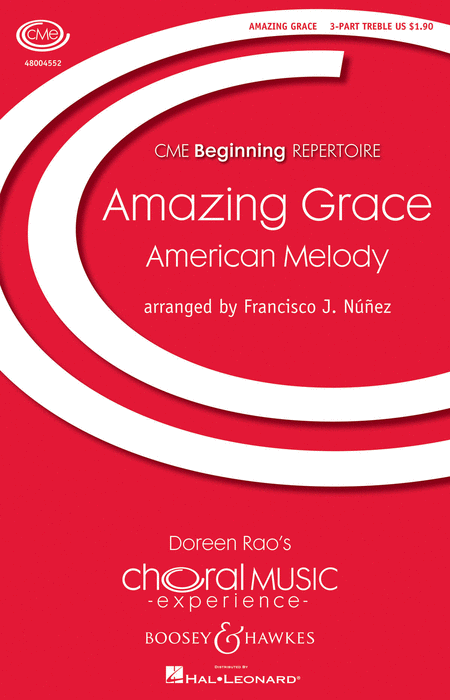 Amazing Grace : SSA : Francisco J. Nunez : John Newton : Sheet Music : 48004552 : 073999671520