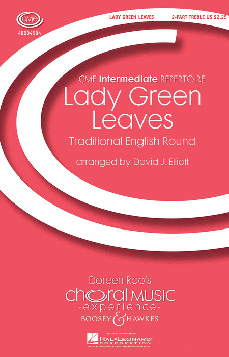 Lady Green Leaves : 2-Part : David Elliott : Sheet Music : 48004584 : 073999684124