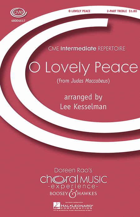 O Lovely Peace : 2-Part : Lee Kesselman : Sheet Music : 48004617 : 073999802191