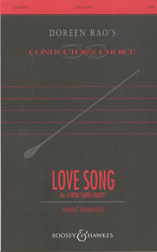 Love Song : SATB divisi : Imant Raminsh : Songbook : 48004640 : 073999837513