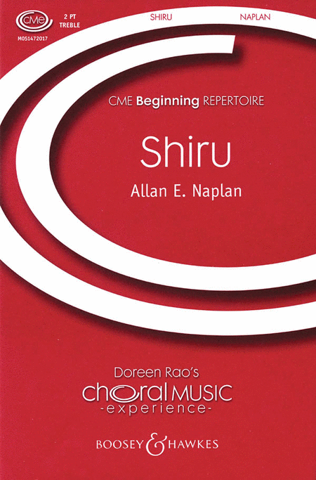 Shiru (Sing) : 2-Part : Allan E. Naplan : Sheet Music : 48004879 : 073999558043