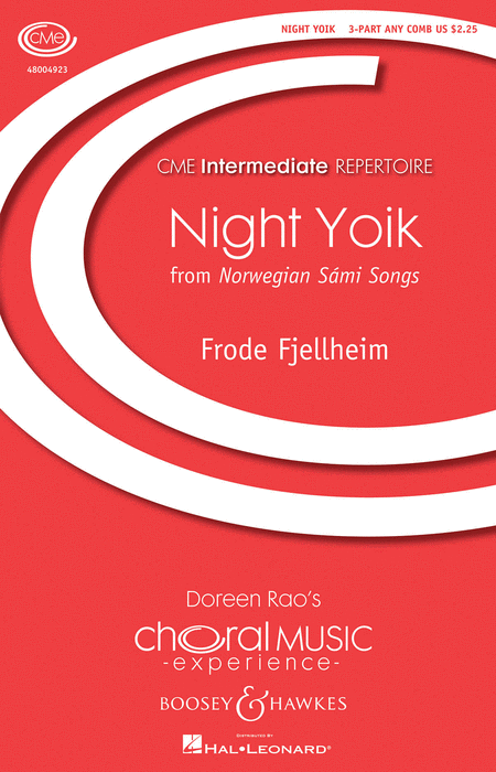 Night Yoik : 3-Part : Frode Fjellheim : Frode Fjellheim : Sheet Music : 48004923 : 073999094725