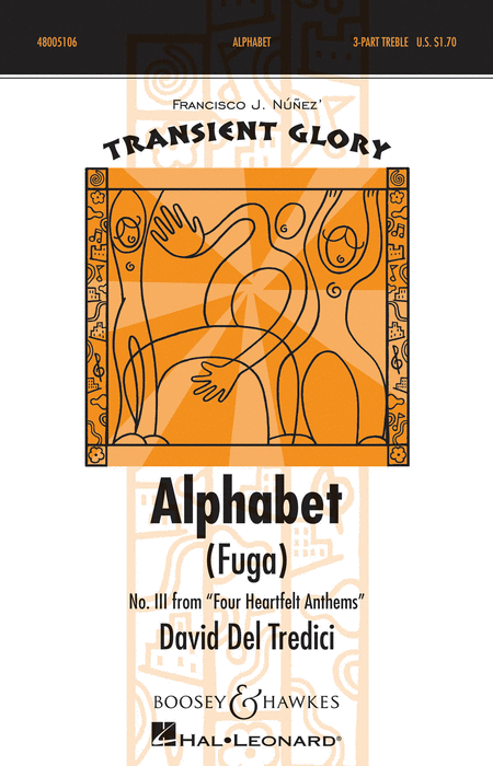 Alphabet (Fuga) : SSA : David Del Tredici : David Del Tredici : Sheet Music : 48005106 : 073999267716