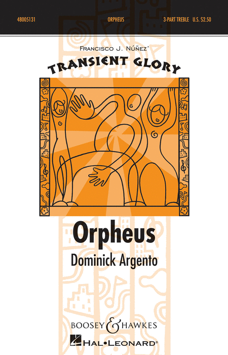 Orpheus : SSA : Dominick Argento : Dominick Argento : Sheet Music : 48005131 : 073999837711