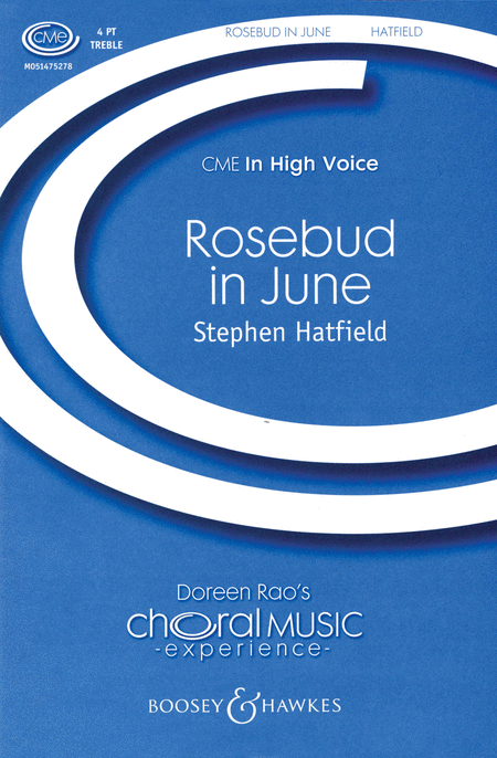 Rosebud In June : SSAA : Stephen Hatfield : Sheet Music : 48005186 : 073999168563