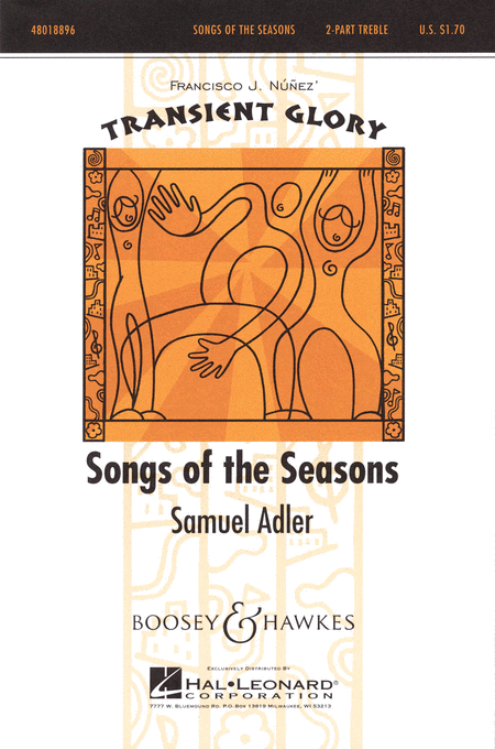 Songs of the Seasons : 2-Part : Samuel Adler : Samuel Adler : Sheet Music : 48018896 : 073999718492