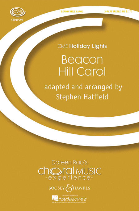 Beacon Hill Carol : SSA : Stephen Hatfield : Sheet Music : 48019094 : 884088013929
