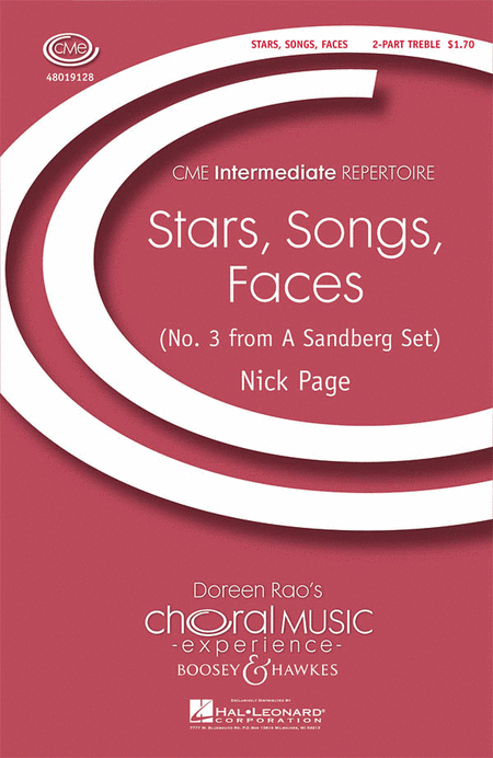 Stars, Songs, Faces : 2-Part : Nick Page : Nick Page : Sheet Music : 48019128 : 884088053345