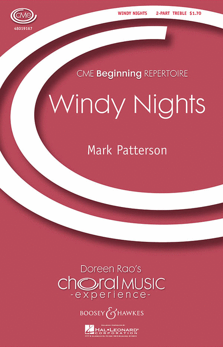 Windy Nights : 2-Part : Mark Paterson : Sheet Music : 48019167 : 884088071905