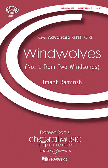 Windwolves : SSAA : Imant Raminsh : Sheet Music : 48019413 : 884088133948