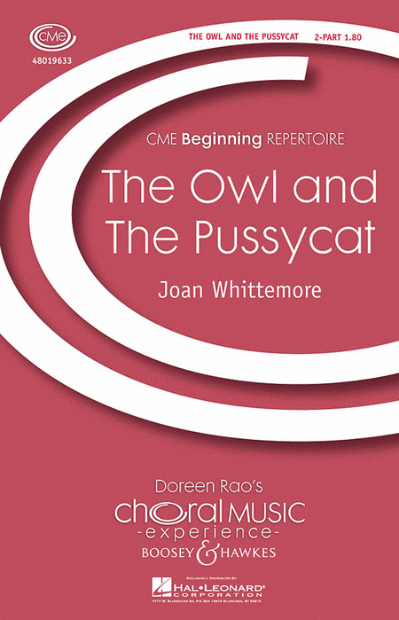The Owl and the Pussycat : 2-Part : Joan Whittemore : Sheet Music : 48019633 : 884088171247