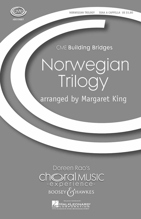 Norwegian Trilogy : SSAA : Margaret King : Sheet Music : 48019687 : 884088208714