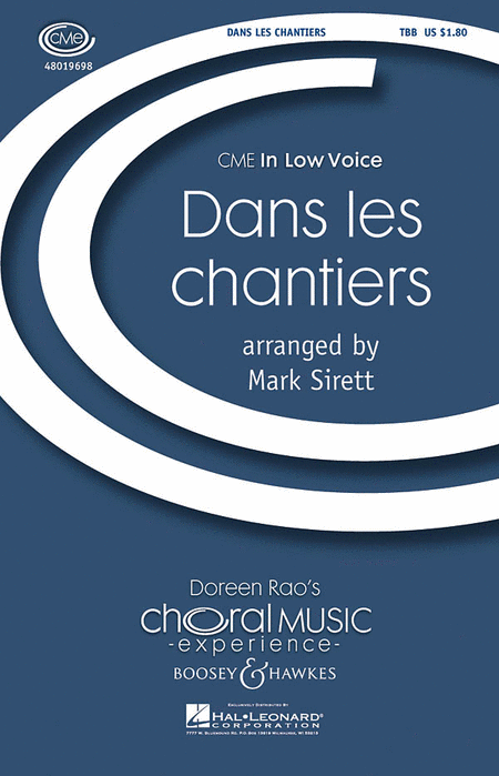 Dans Les Chantiers : TBB : Mark Sirett : Sheet Music : 48019698 : 884088209148