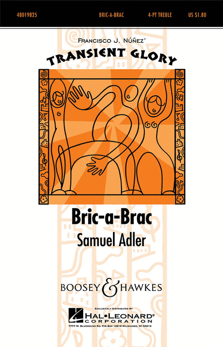 Bric-a-Brac : SSAA : Samuel Adler : Samuel Adler : Sheet Music : 48019825 : 884088262389