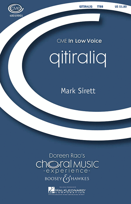 qitiraliq : TTBB : Mark Sirett : Mark Sirett : Sheet Music : 48019901 : 884088279714