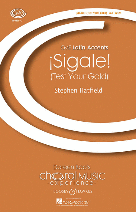 Sigale! : SAB : Stephen Hatfield : Stephen Hatfield : Sheet Music : 48019970 : 884088353339