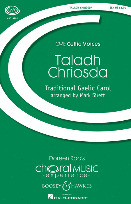 Taladh Chriosda : SSA : Mark Sirett : Sheet Music : 48019991 : 884088399788