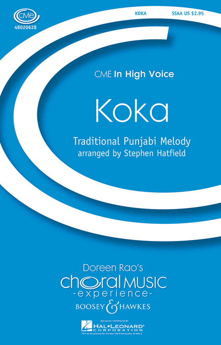 Koka : SSAA : Stephen Hatfield : Sheet Music : 48020628 : 884088406042