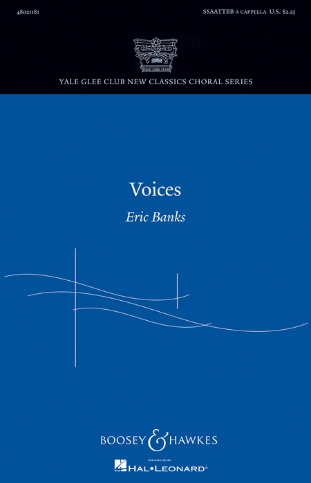 Voices : SSAATTBB : Eric Banks : Eric Banks : Sheet Music : 48021181 : 884088620745