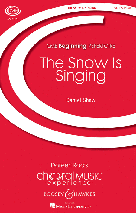 The Snow Is Singing : SA : Daniel Shaw : Sheet Music : 48021251 : 884088652050