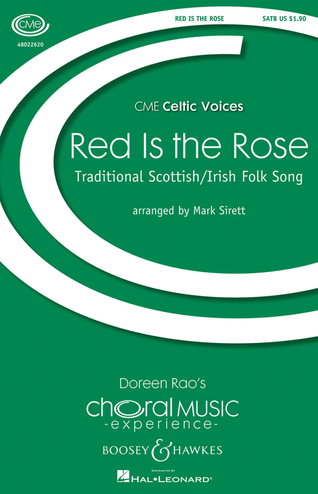 Red Is the Rose : SATB : Mark Sirett : Sheet Music : 48022620 : 884088864552