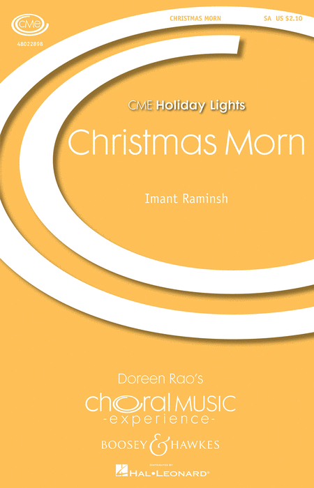 Christmas Morn : SA : Imant Raminsh : Imant Raminsh : Sheet Music : 48022898 : 884088914486