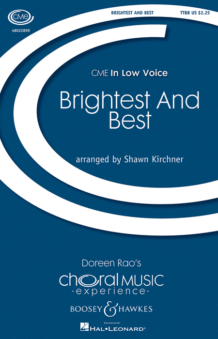 Brightest and Best : TTBB : Shawn Kirchner : Sheet Music : 48022899 : 884088914523