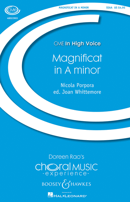 Magnificat in A Minor : SSAA : Joan Whitmore : Sheet Music : 48022903 : 884088915520