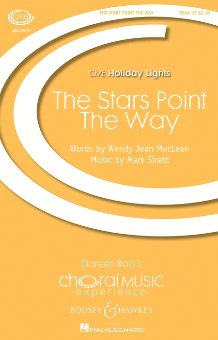 The Stars Point the Way : SSAA : Mark Sirett : Mark Sirett : Sheet Music : 48022975 : 884088948375