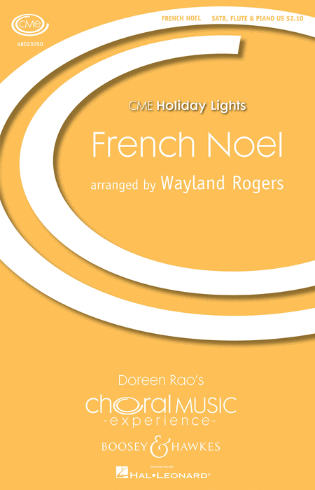 French Noel : SATB : Wayland Rogers : Sheet Music : 48023050 : 884088960711