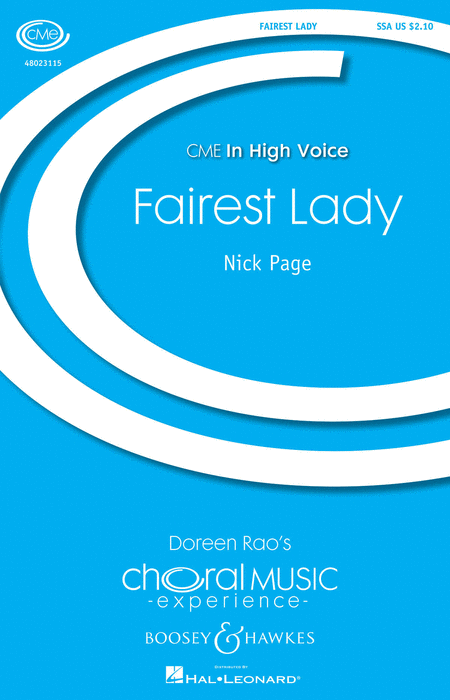 Fairest Lady : SSA : Nick Page : Sheet Music : 48023115 : 884088986216