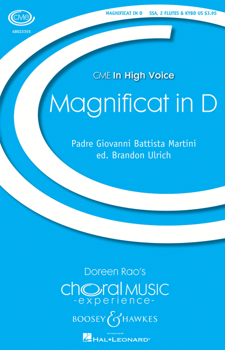 Magnificat in D : SSA : Brandon Ulrich : Sheet Music : 48023355 : 888680038045